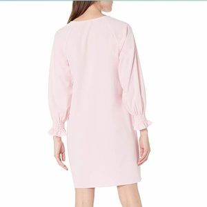 NINE WEST Women's 3/4 Crepe with Smocking at Sleeve